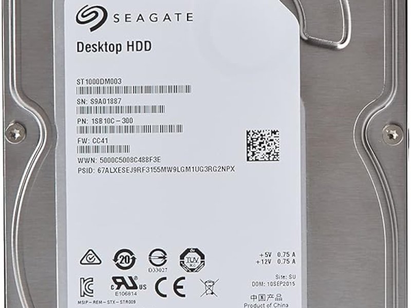 Seagate 500 GB qattiq disk